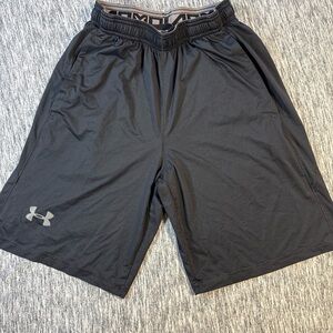 Under Armour Men's HeatGear Charcoal Athletic Size S Shorts
